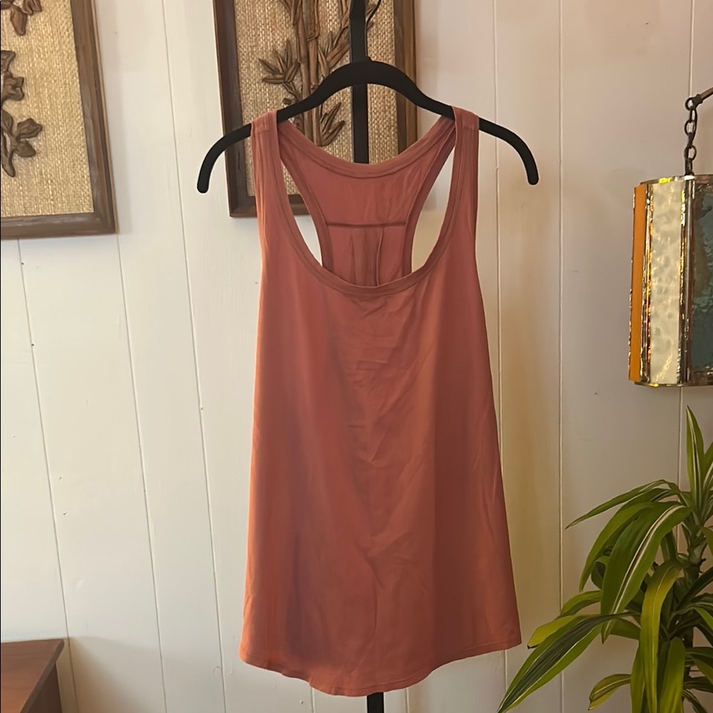 Lululemon Athletica Pink Sleeveless Tank Top